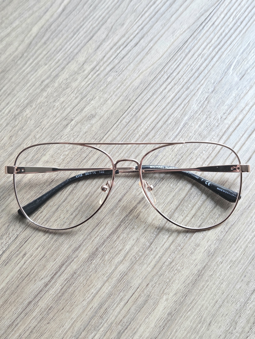 Michael Kors MK3019 Procidais a women's Rose Gold Aviator-Style Metal Glasses - Picture 11 of 16